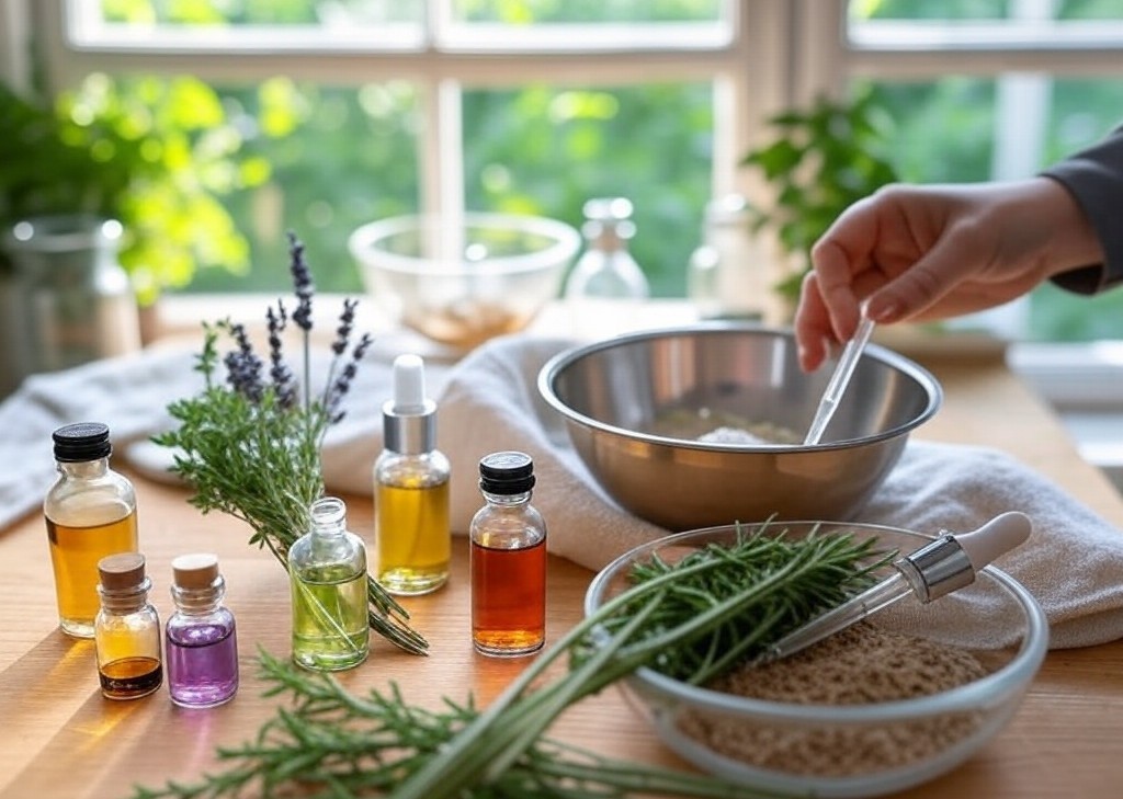 DIY sérum visage recette naturelle aux huiles essentielles